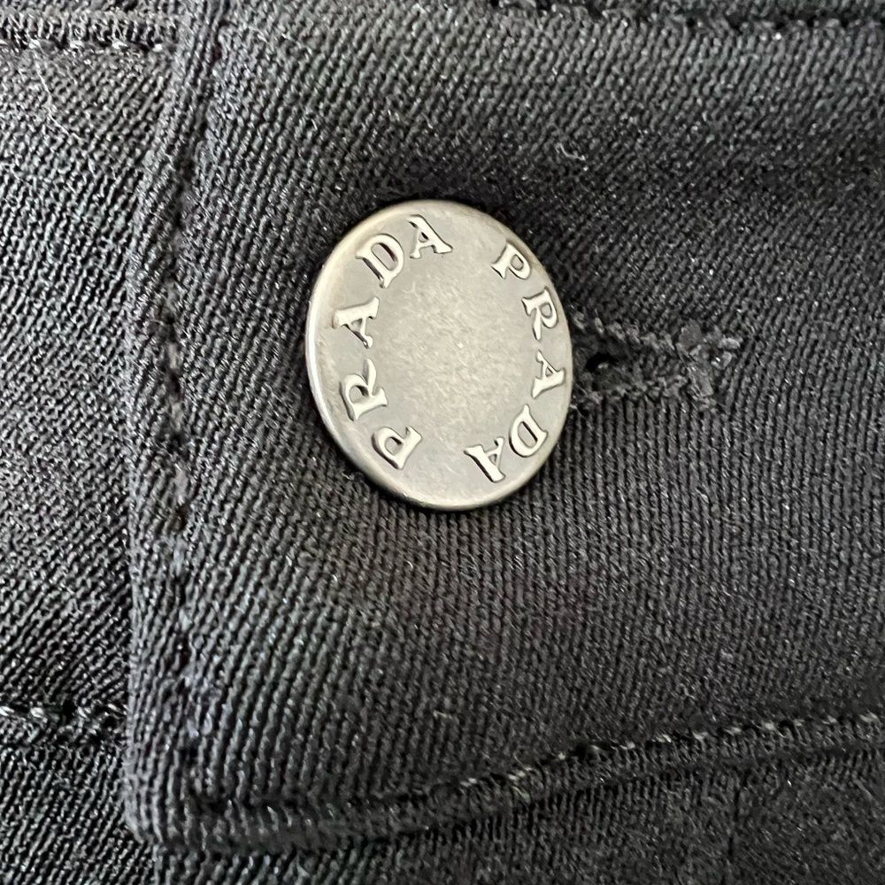 Prada Equestrian Jodhpur Zip Ankle Riding Pants In Black Size 46/10 - Picture 5 of 16